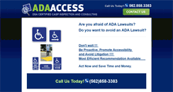Desktop Screenshot of adaaccess.com